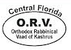 ORV - Central Florida Orthodox Rabbinical Vaad of Kashrus